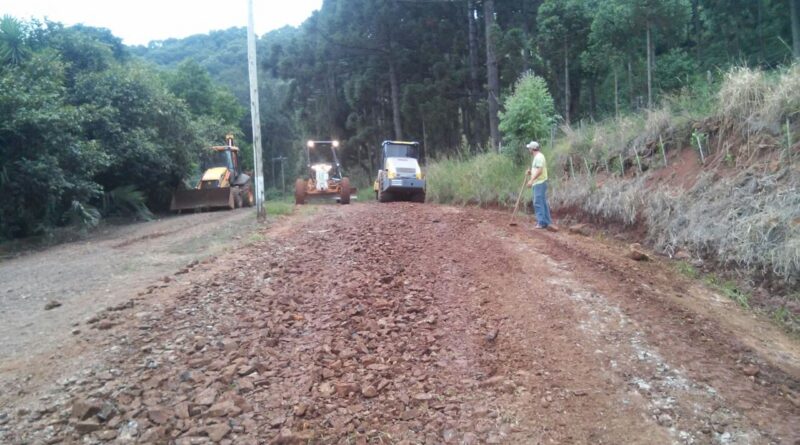 Recuperação das estradas do interior