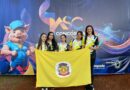 Atletas da escolinha de bocha representaram o município de Ouro na abertura dos JASC